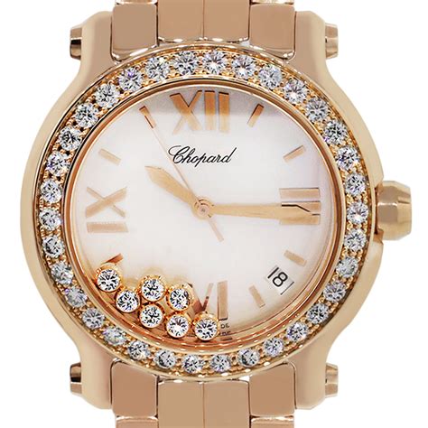 chopard happy sport diamond replica watches|chopard happy sport watch price.